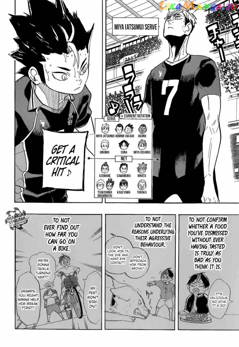 Haikyuu!!, Chapter 278 image 08